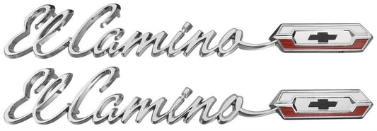 Emblem, 1965 El Camino Quarter - PR