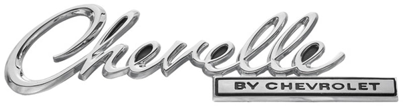 Emblem, 1969 Chevelle By Chevrolet Rear