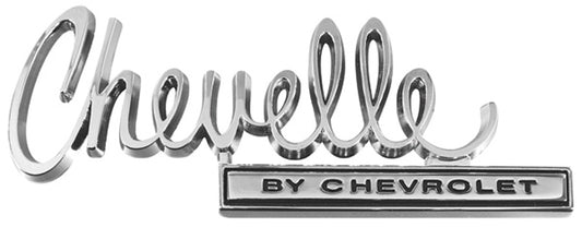 Emblem, 1970 Chevelle By Chevrolet - Budget