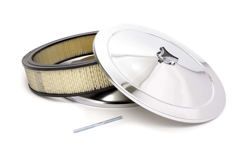 Air Cleaner, Camaro Chrome Top 14 In