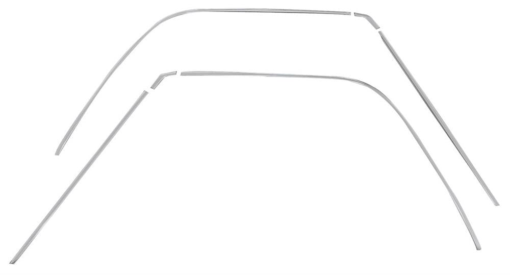 Molding, 1968-1972 El Camino Roofrail Set - 6 Pcs