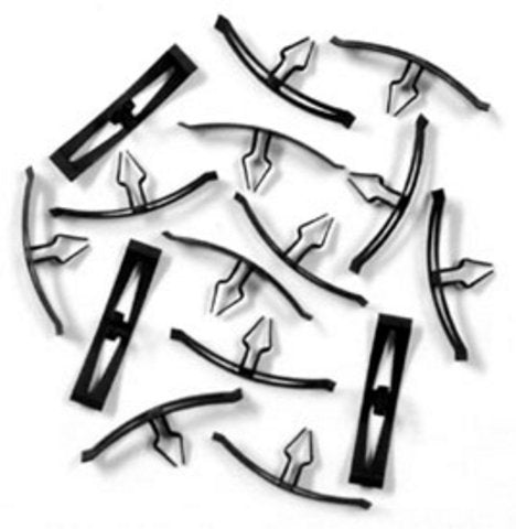 Clips, 1968-1972 Chevelle El Camino Hood To Cowl Seal - Steel