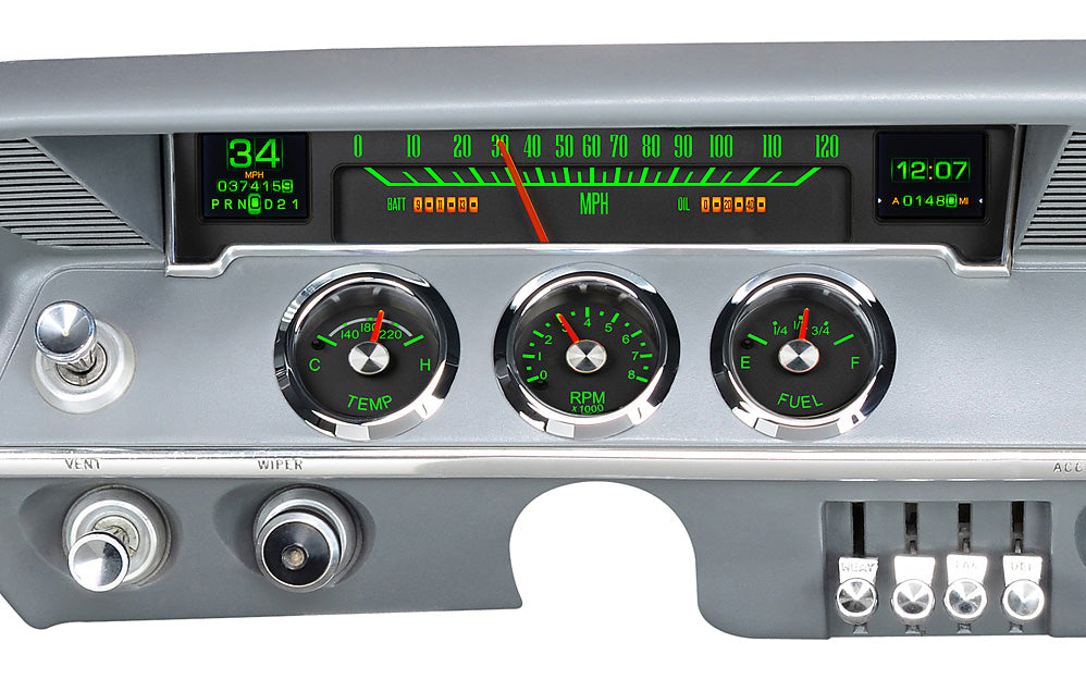 Dakota Digital Gauges, 1961-1962 Impala/El Camino Dakota Digital RTX