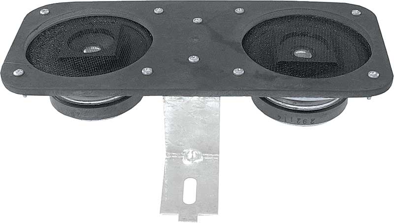 Speakers, 1967-1969 Camaro Dash Without AC
