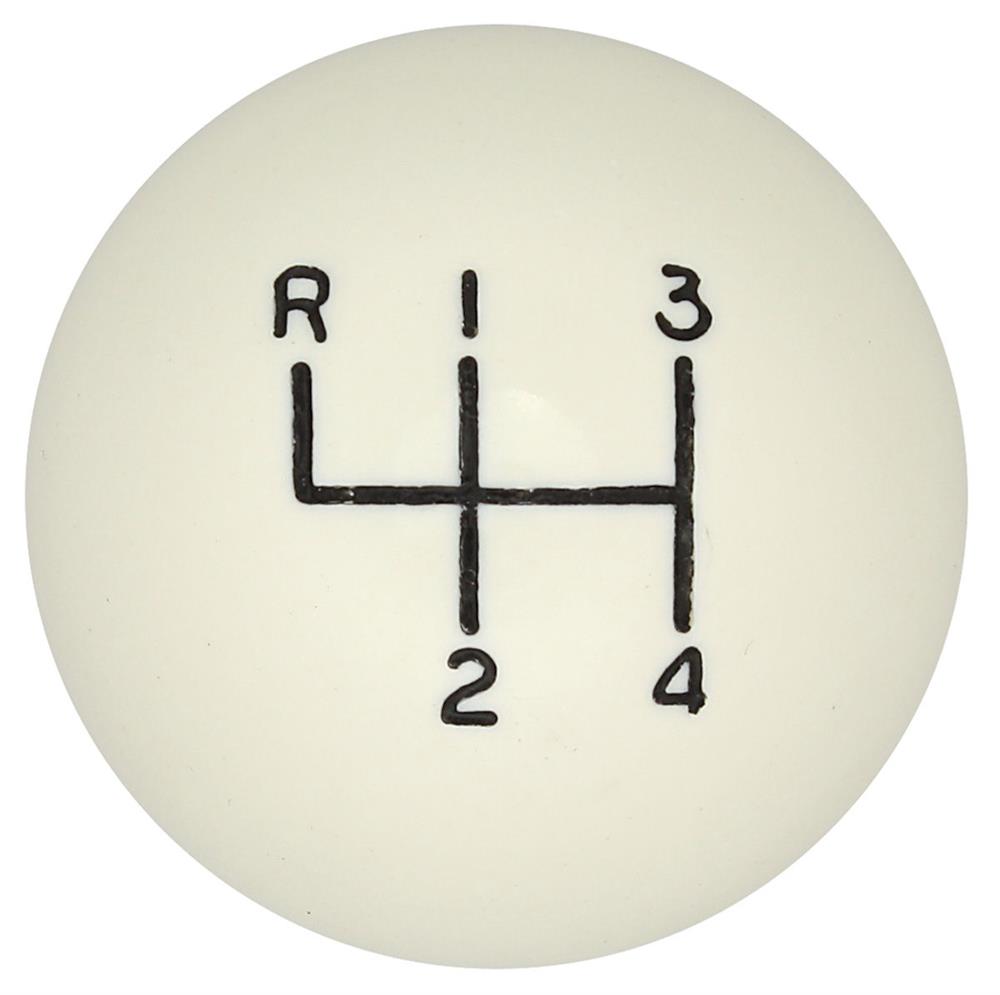 Shift Knob, 1964-1967 Chevelle El Camino Muncie White