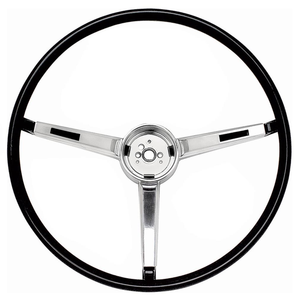 Steering Wheel, 1967 Chevelle El Camino Nova SS - Black