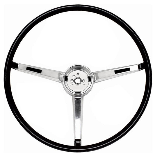 Steering Wheel, 1967 Chevelle El Camino Nova SS - Black