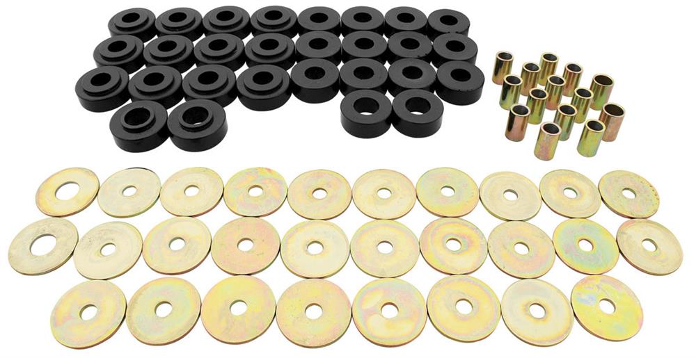 Bushings, 1964 Chevelle El Camino Hardtop Convertible Body Mount - Polyurethane