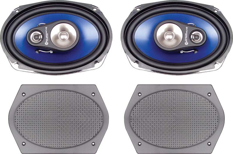 Speakers, Rear Parcel Shelf 200 Watt 3 Way - PR