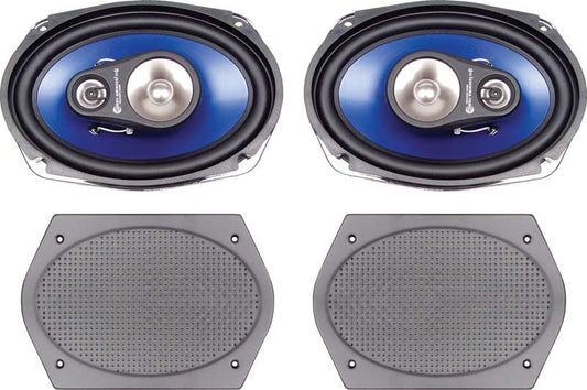 Speakers, Rear Parcel Shelf 200 Watt 3 Way - PR