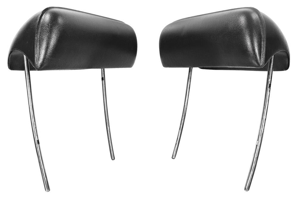 Headrest, 1969 Chevelle El Camino Bucket Seat Black - PR