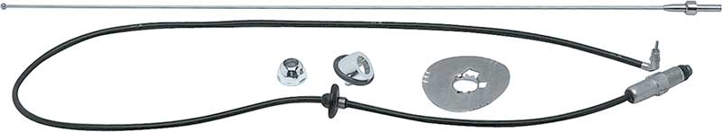Antenna, 1967-1972 Truck Radio With Stationary Whip