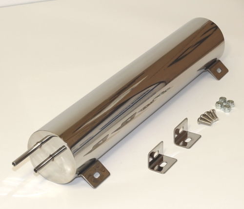 Radiator Overflow Tank 2 X 15" - Aluminum
