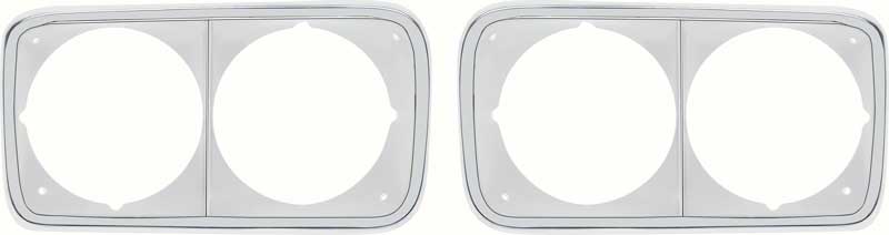 Bezel, 1969-1972 GMC Truck Headlamp - PR