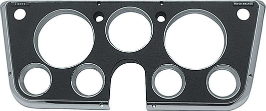 Bezel, 1967-1972 Truck Dash Black With Gauges
