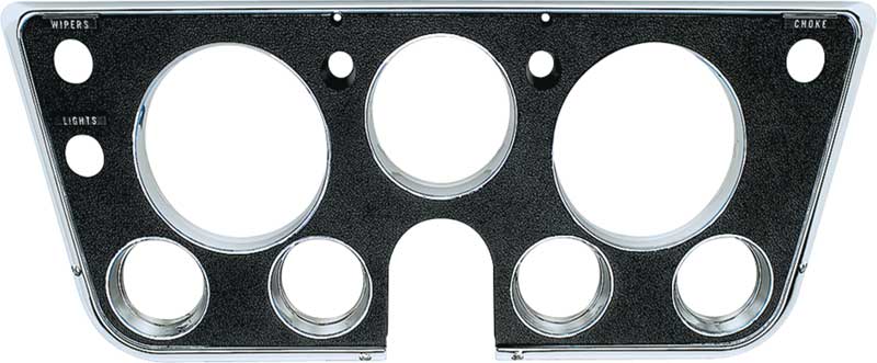 Bezel, 1967-1968 Truck Dash Black With Choke