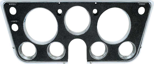 Bezel, 1967-1968 Truck Dash Black With Choke