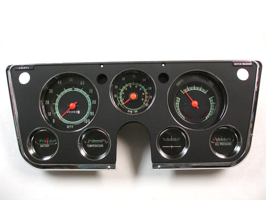 Dash Gauge Cluster, 1969-1972 Truck Complete With Tachometer