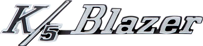Emblem, 1970-1972 K/5 Blazer Fender - Each
