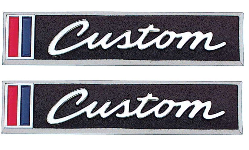 Emblem, 1967-1968 Truck Custom Door - PR