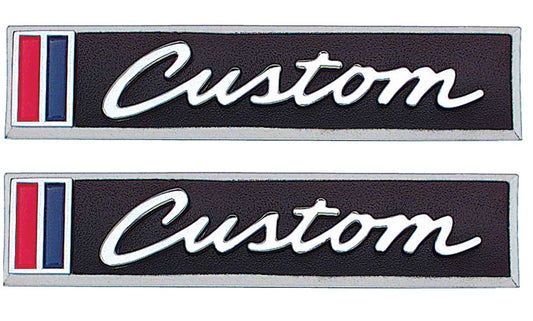 Emblem, 1967-1968 Truck Custom Door - PR
