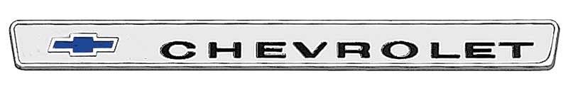 Emblem, 1967-1968 Truck Chevrolet Glove Box