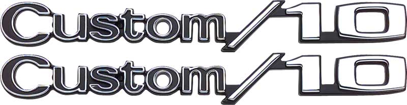 Emblem, 1969-1972 Truck Custom 2010 Fender - PR