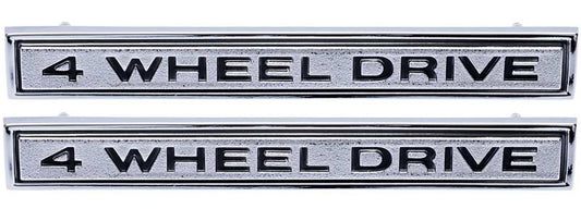 Emblem, 1969-1972 Truck 4 Wheel Drive Fender - PR