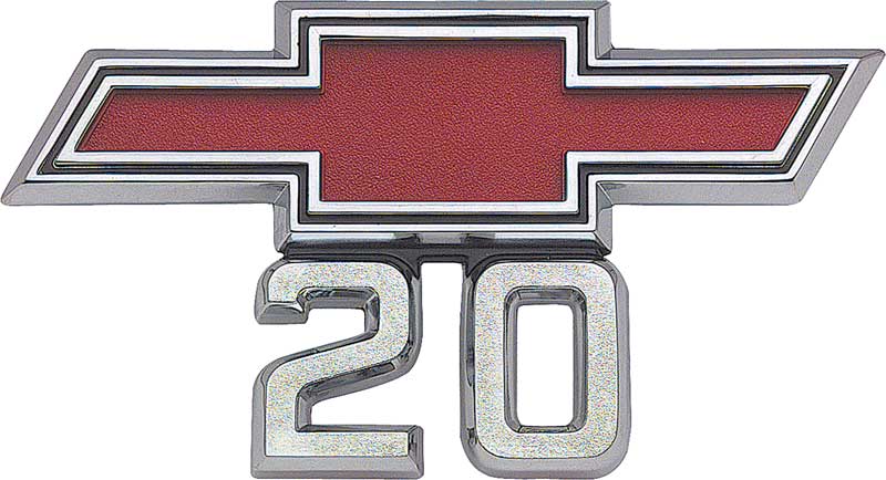 Emblem, 1967-1968 Truck 20 Fender - PR