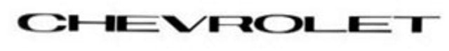 Decal, 1969-1970 Truck Chevrolet Grill Letters Set