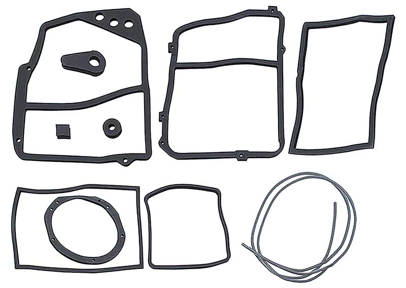 Seal, 1967-1972 Truck Heater Box Kit With Air Conditioning