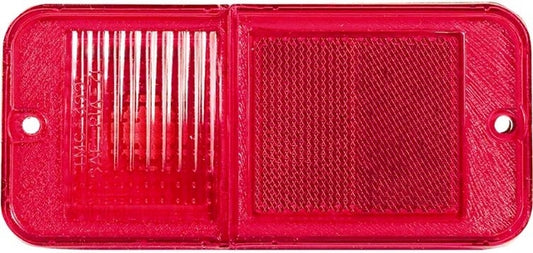 Lens, 1968-1972 Truck Rear Red Marker With Out Chrome