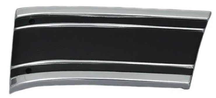 Molding, 1969-1972 Truck Fender Black - LH