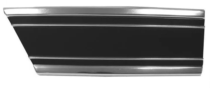 Molding, 1969-1972 Truck Black Rear Of Front Fender - LH