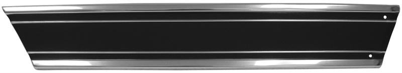 Molding, 1969-1972 Truck Short Bed Black Front Of Rear Wheel - LH