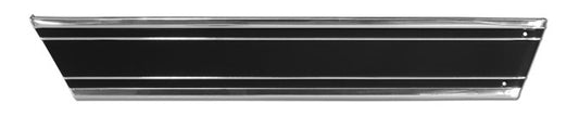 Molding, 1969-1972 Truck Short Bed Black Rear Of Rear Wheel - LH