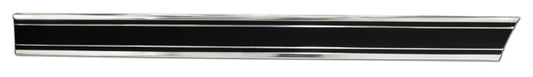 Molding, 1969-1972 Truck Long Bed Black Front Of Rear Wheel - LH