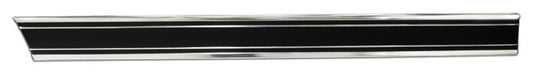 Molding, 1969-1972 Truck Long Bed Black Front Of Rear Wheel - RH