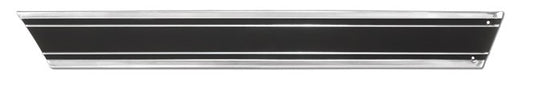 Molding, 1969-1972 Truck Long Bed Black Rear Of Rear Wheel - LH