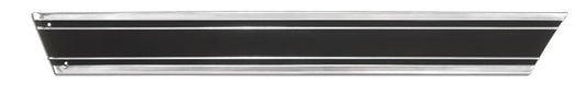 Molding, 1969-1972 Truck Long Bed Black Rear Of Rear Wheel - RH