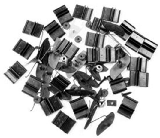 Clip Kit, 1969-1972 Truck Upper Molding - Long Bed