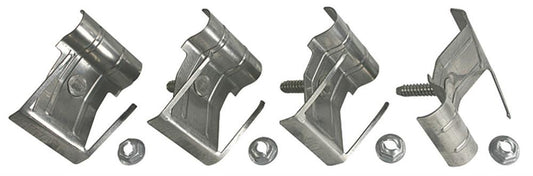 Clip Set, 1968-1972 El Camino Tailgate Top Molding