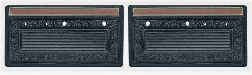 Door Panels, 1970-1971 Chevy Truck, Blazer - Assembled - PR