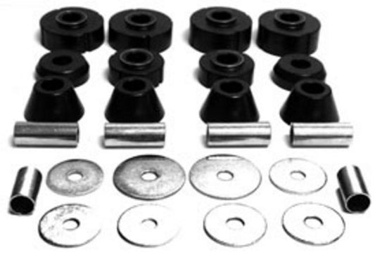 Bushing, 1967-1972  2WD Body Mount Set - Polyurethane