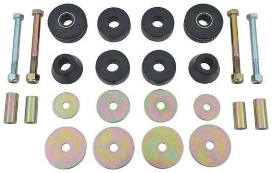 Mounts, 1963-1966 1/2 Ton Truck Body Set - Rubber
