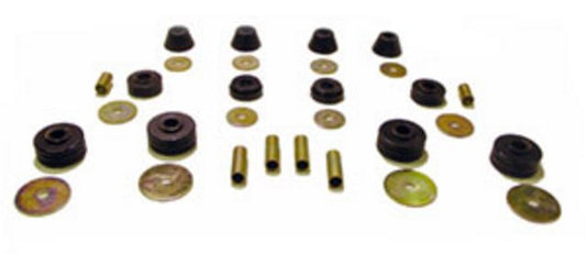 Bushing, 1973-1980 2WD Body Mount Set -Polyurethane