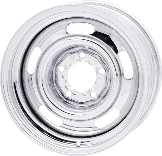 Wheel, 15 X 8 Truck Chrome Rally (5 On 5) - Reproduction
