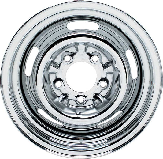 Wheel, 15 X 10 Truck Chrome Rally (5 On 5) - Reproduction