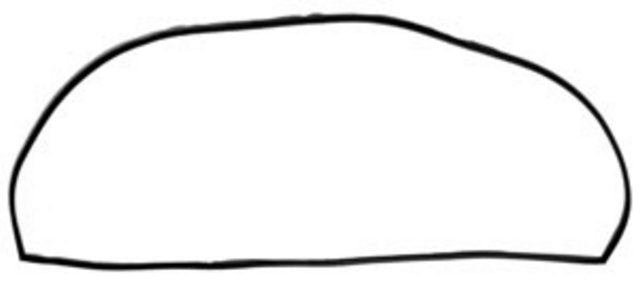 Weatherstripping, 1969-1972 Blazer Rear Hatch