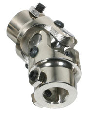 Steering U-Joint, 3/4-36 X ? DD - Chrome